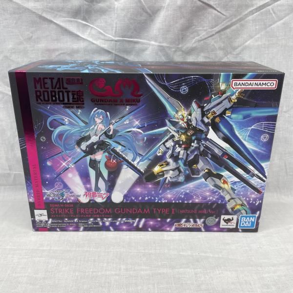【新品未開封】L ROBOT魂 ストライクフリーダムガンダム 初音ミク 開封）L ROBOT魂 ＜SIDE MS＞ ストライクフリーダムガンダム弐式
