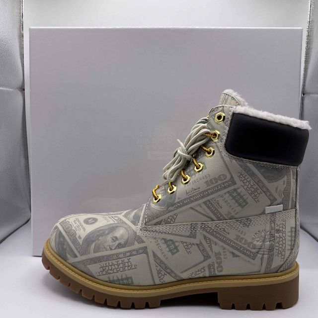 Supreme 26ss MM6 Maison Margiela Timberland Money 6 Inch Boot SIZE 