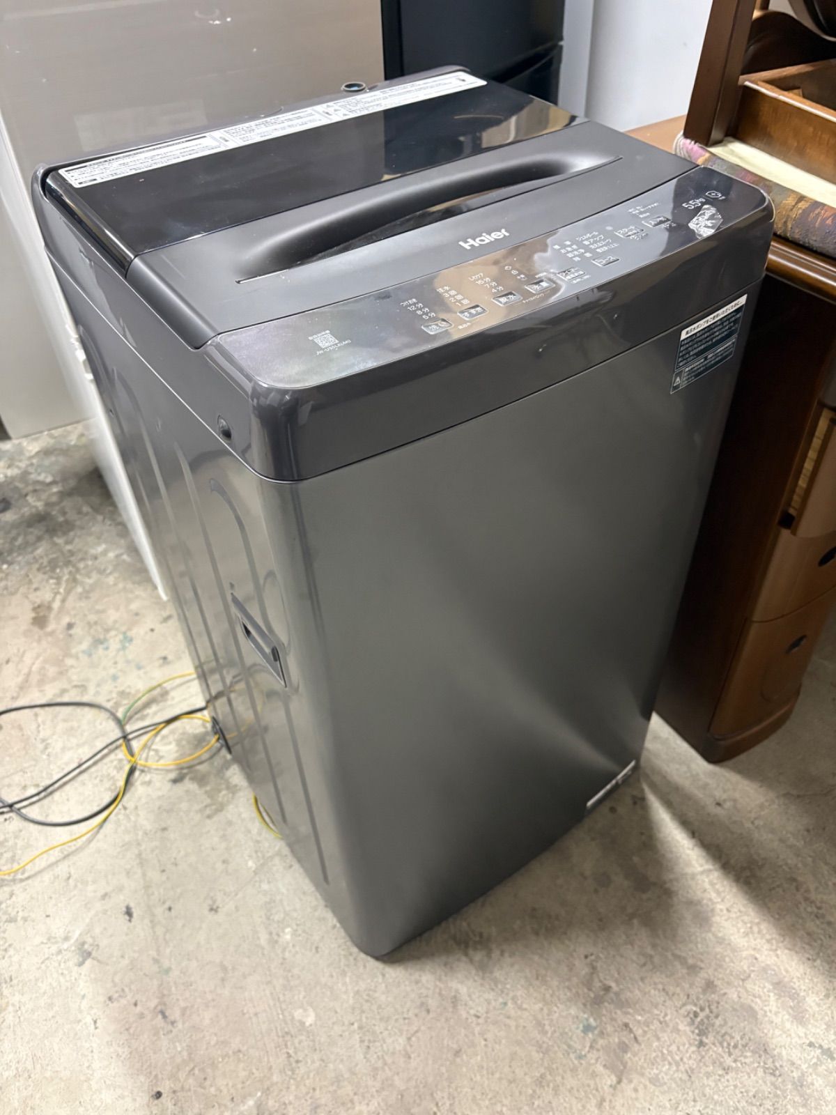 Haier 洗濯機 5.5kg 2023年製 JW-U55LK - メルカリ
