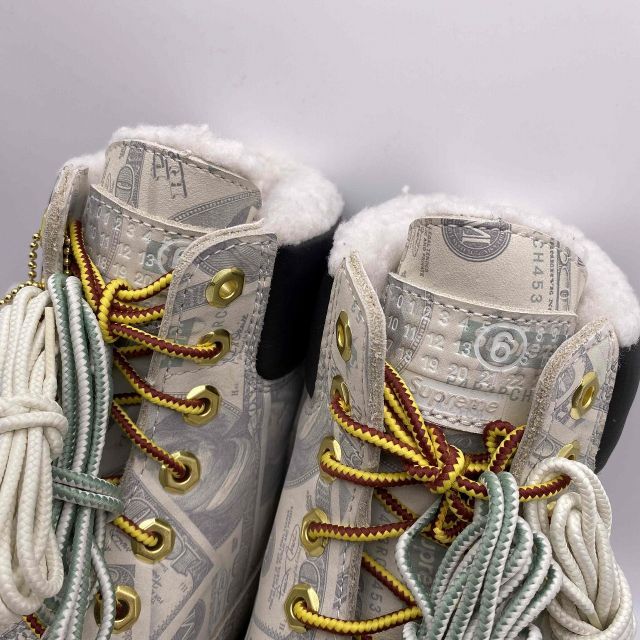 Supreme 26ss MM6 Maison Margiela Timberland Money 6 Inch Boot SIZE 