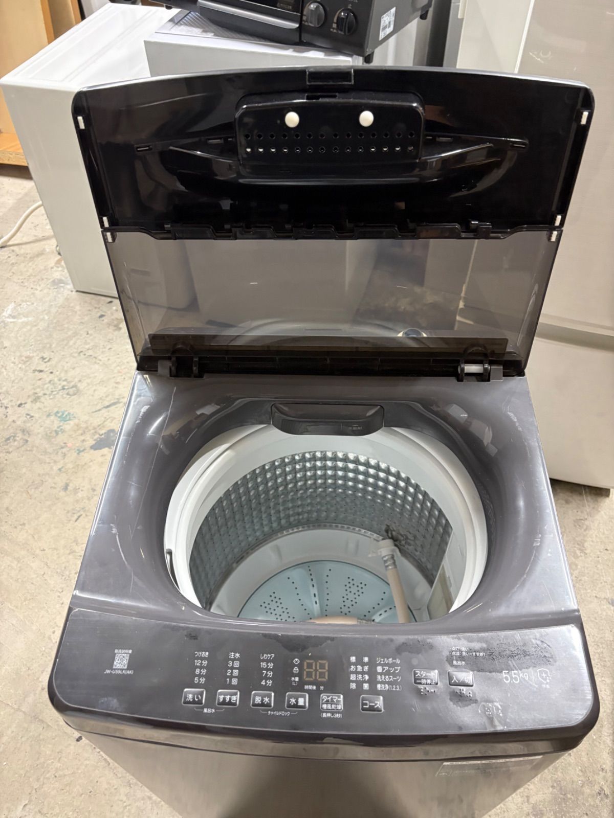 Haier 洗濯機 5.5kg 2023年製 JW-U55LK - メルカリ