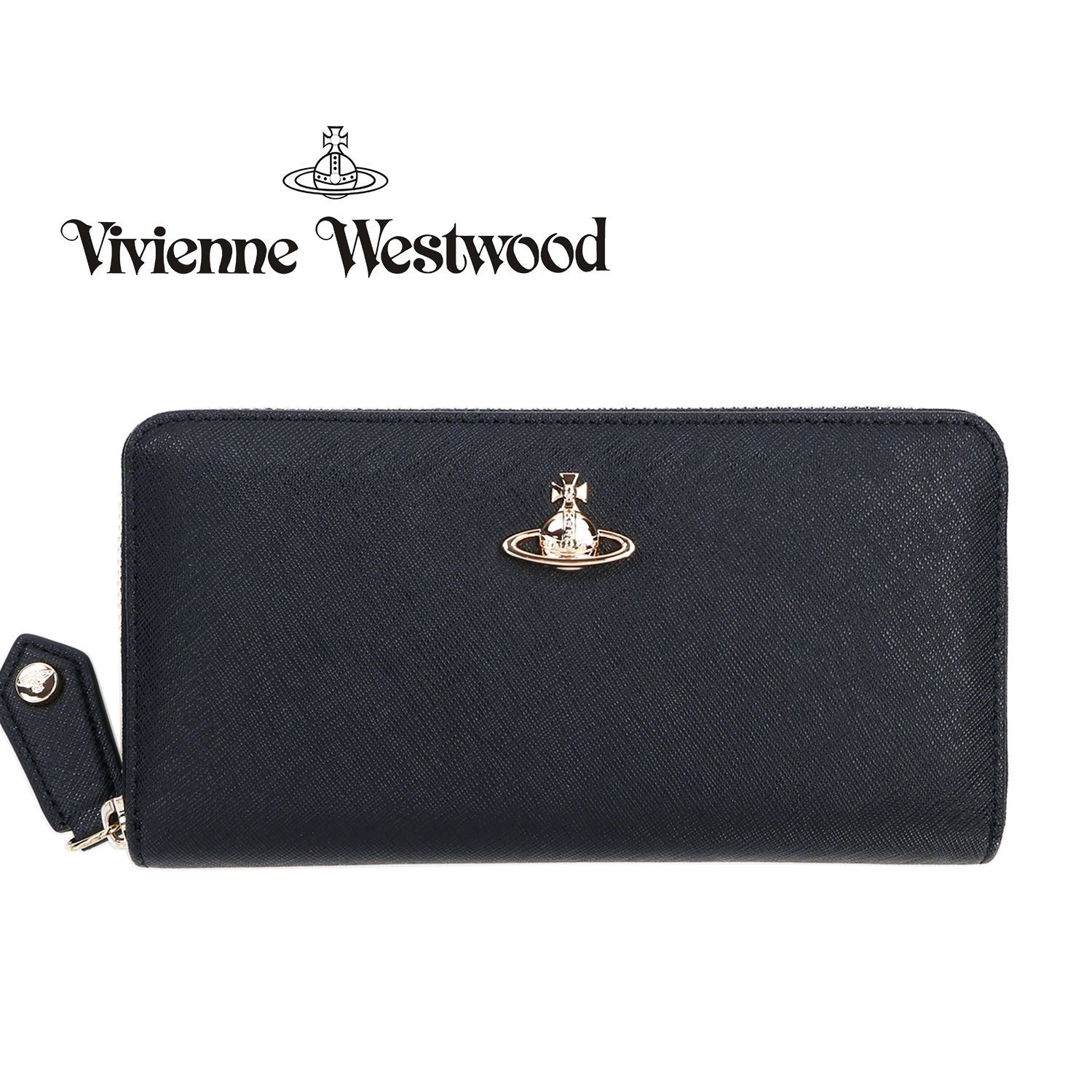 ヴィヴィアンウエストウッド Vivienne Westwood 長財布 ブラック 