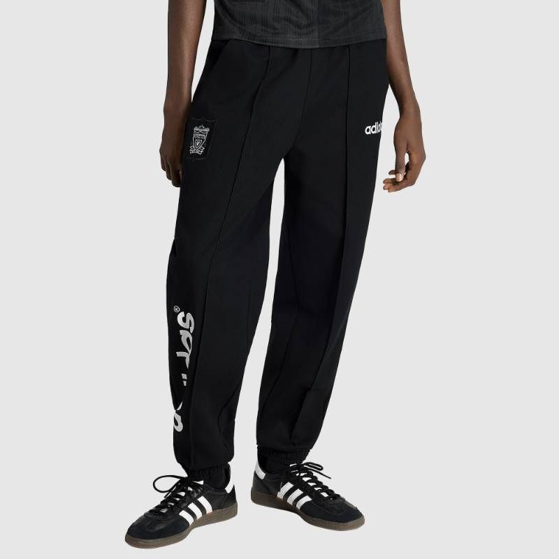 【送料無料・匿名配送】adidas アディダス リヴァプール 1995 公式 復刻 ドリル パンツ 黒 新品 正規品