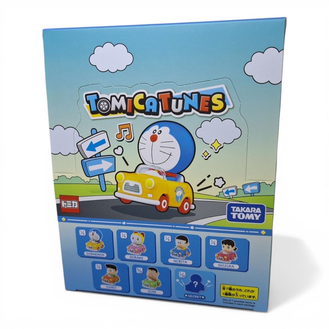 TOMICA TUNES DORAEMON CHARACTERS Vol.1 箱 TOMICA TUNES 