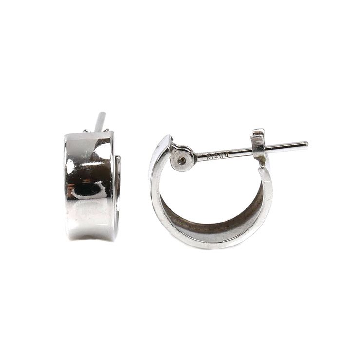 K18WG K14WG K10 ホワイトゴールド等 ピアス 5点まとめ売り K14WG ホワイトゴールド フープ ピアス 0.9g レディース 中古 - メルカリ