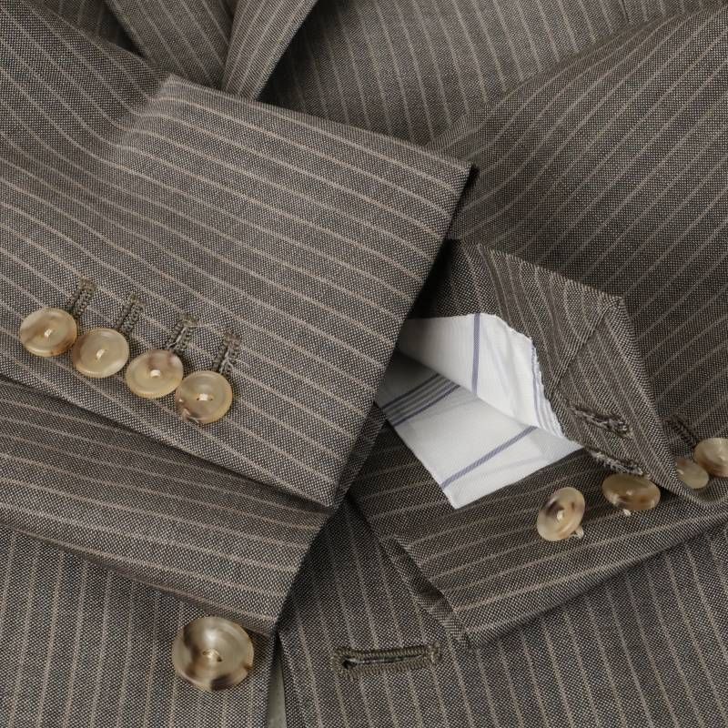 訳有 ◇ HENRY POOLE ヘンリープール DORMEUILドーメル スリーピース