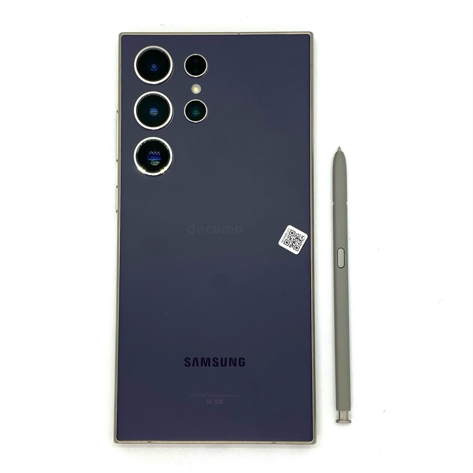 難有】Galaxy S24 Ultra 256GB チタニウムバイオレット docomo SIM 