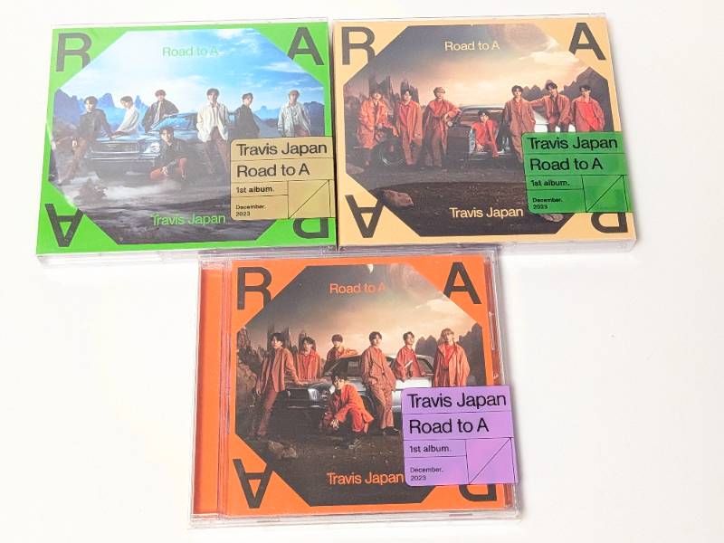 Travis Japan Road to A 3セット 【公式通販】