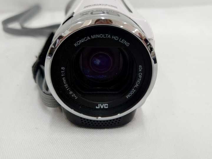 価格見直！！ JVC Everio フルハイビジョンビデオカメラ GZ-E117-W