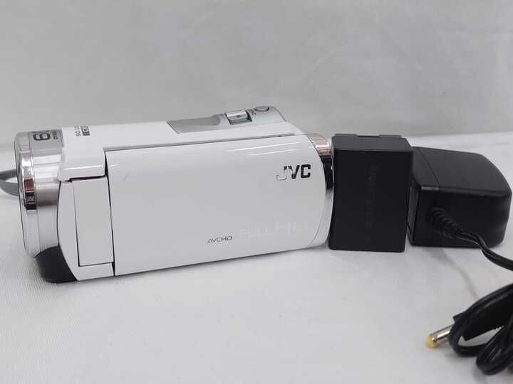 価格見直！！ JVC Everio フルハイビジョンビデオカメラ GZ-E117-W