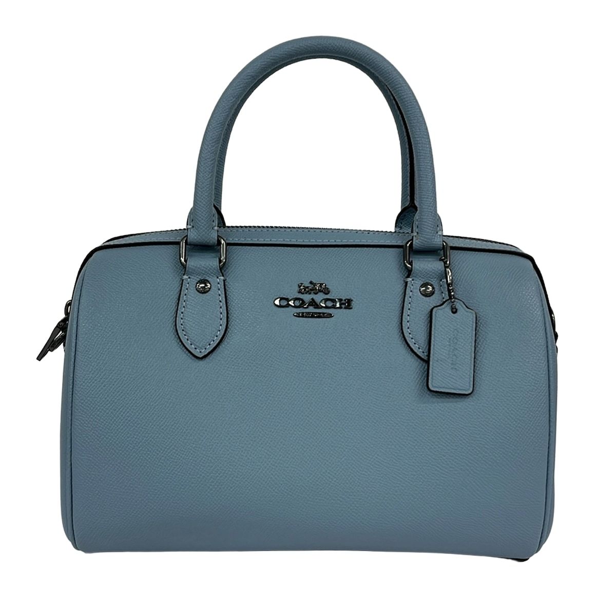 COACH(コーチ) ハンドバッグ - CH282 ライトブルー レザー - メルカリ