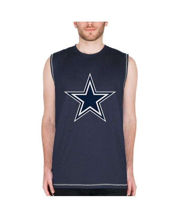 ニューエラ メンズ トップス タンクトップ New Era Mens Navy Dallas