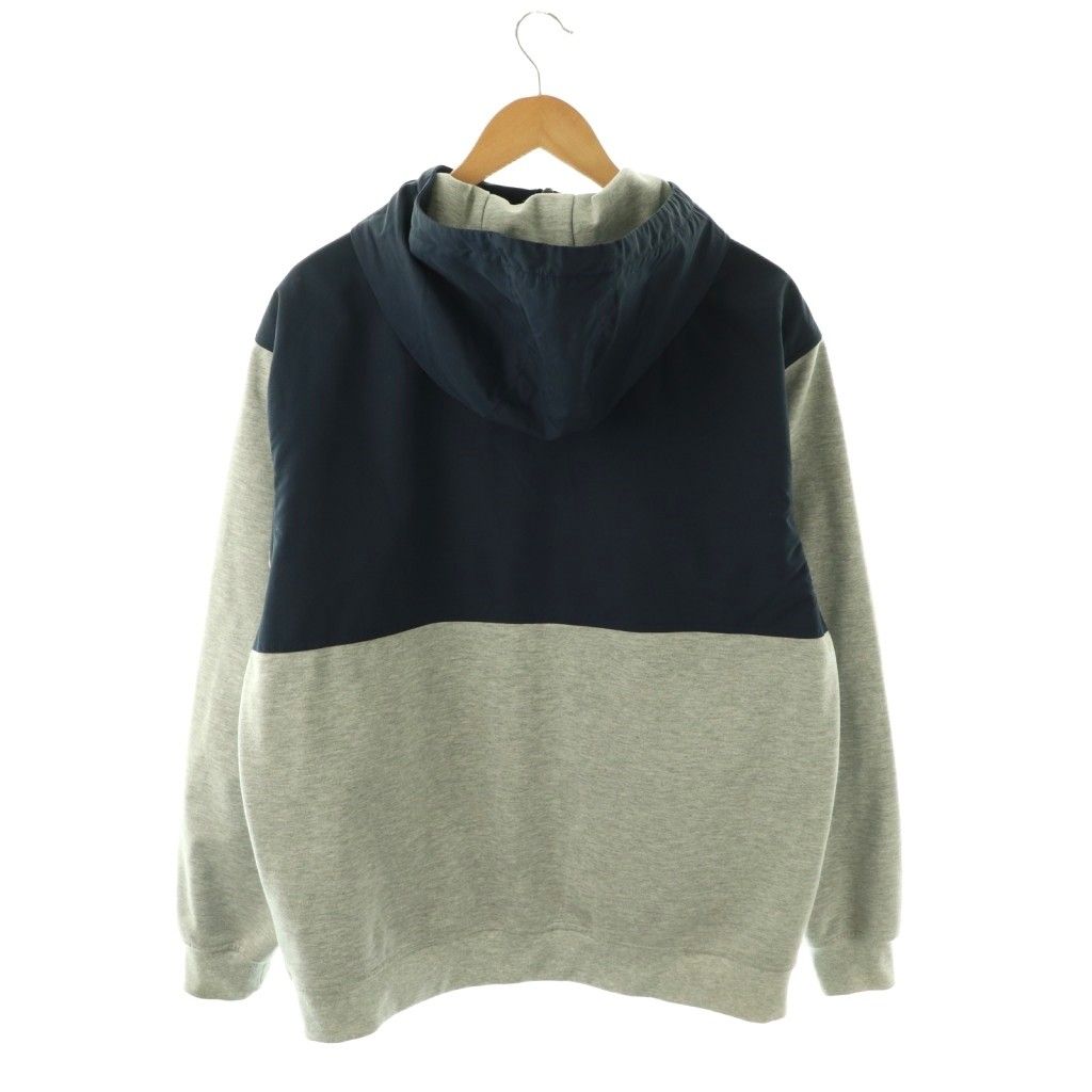 コロンビア Columbia ジップアップパーカー ロゴ L ネイビー グレー
