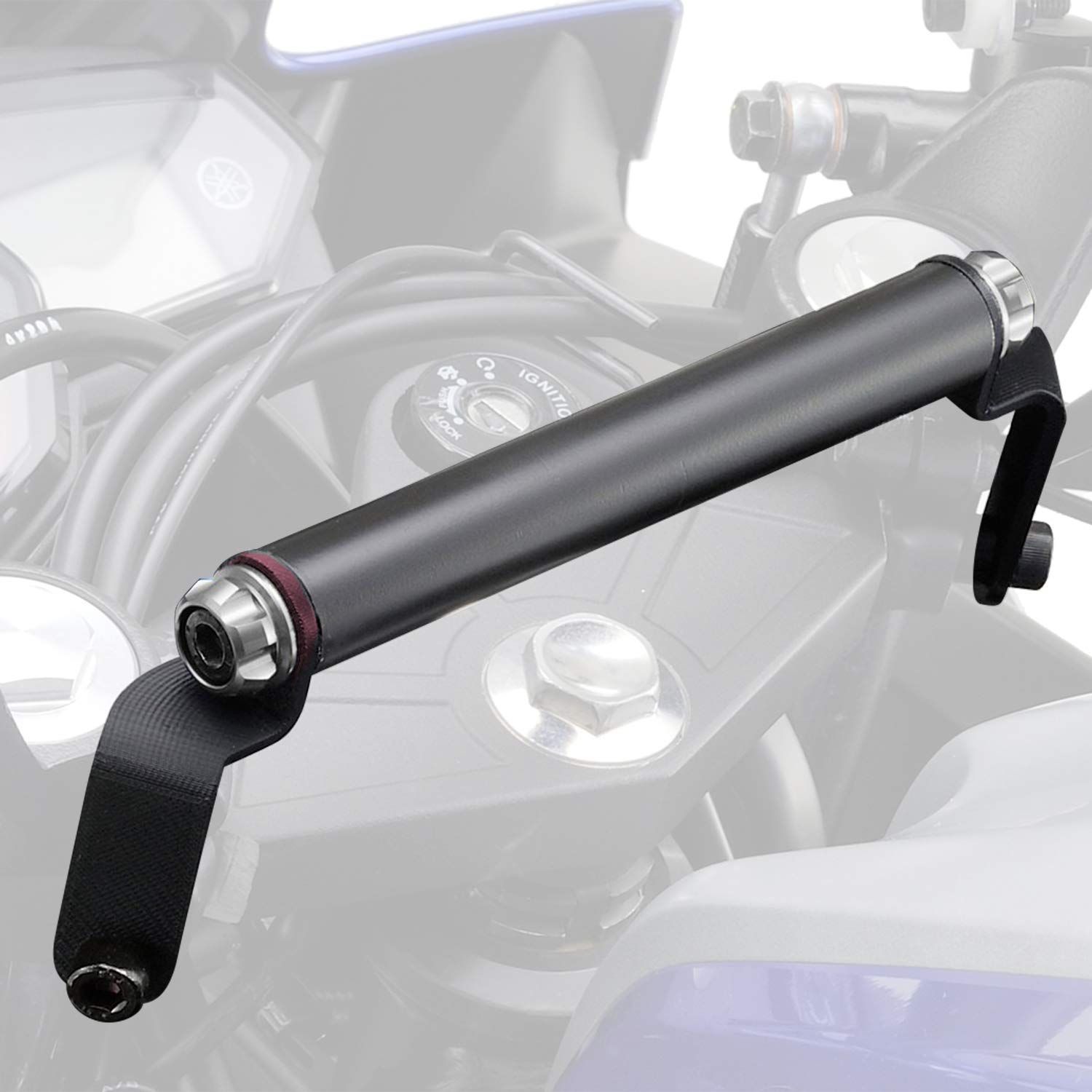 【人気商品】デイトナ(Daytona) YZF-R25/YZF-R3専用 クランプバー マルチバーホルダー アッシュシルバー 16789