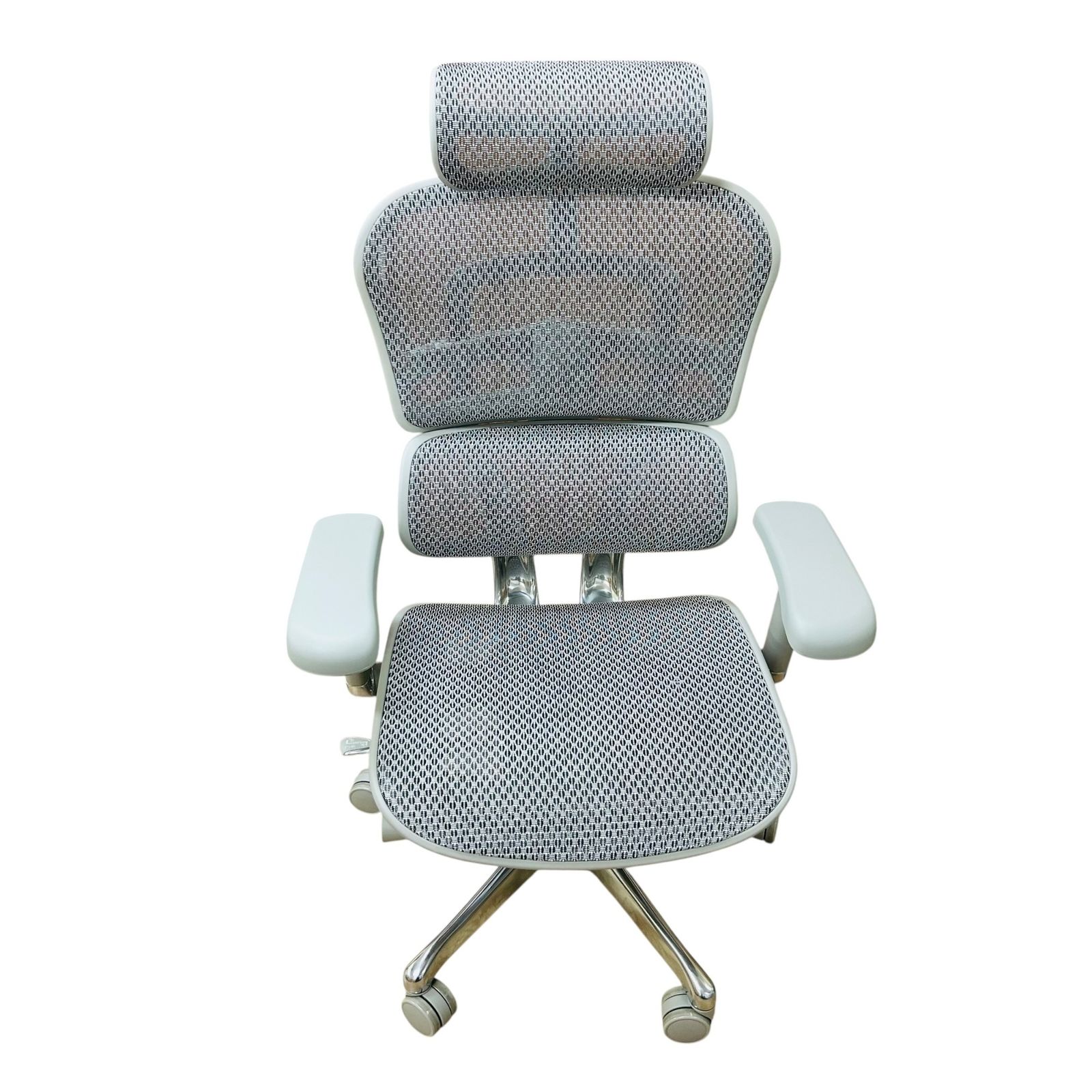 ■極美品 エルゴヒューマンプロ2 ハイタイプ DR Ergohuman Pro 2 High Type 展示品 オフィスチェア メッシュ グレー 人間工学設計 高機能チェア 可動アーム 昇降リクライニング機能付き2418315,2418315
