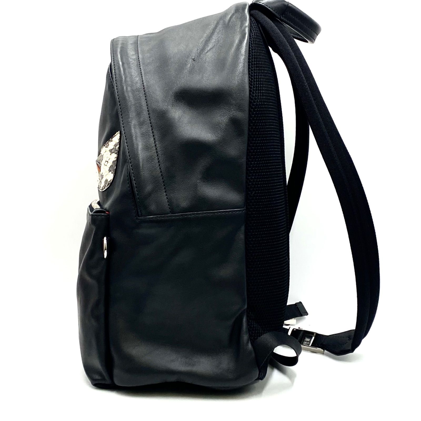 極上品 希少！ FENDI フェンディ モンスター パイソン 系 バックパック 