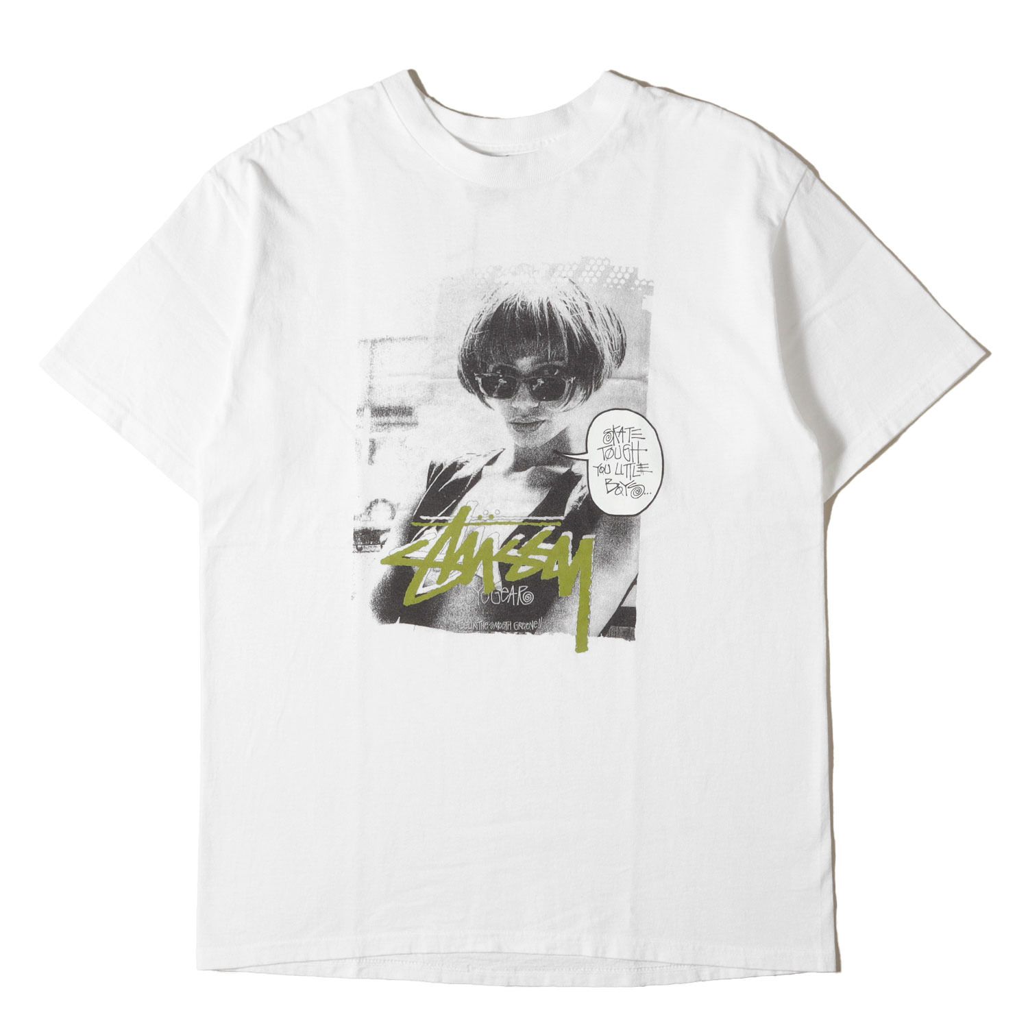 STUSSY ステューシー Tシャツ ホワイト 白 サイズ:M | 00s ナオミ 