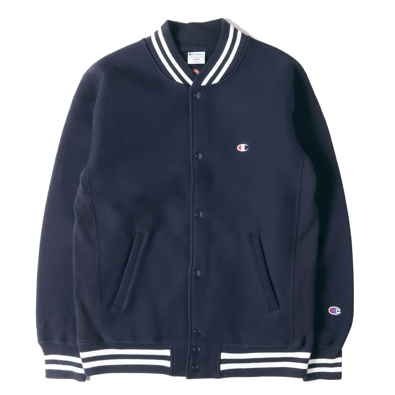 Champion チャンピオン ジャケット ネイビー 紺 サイズ:L | ウインド 