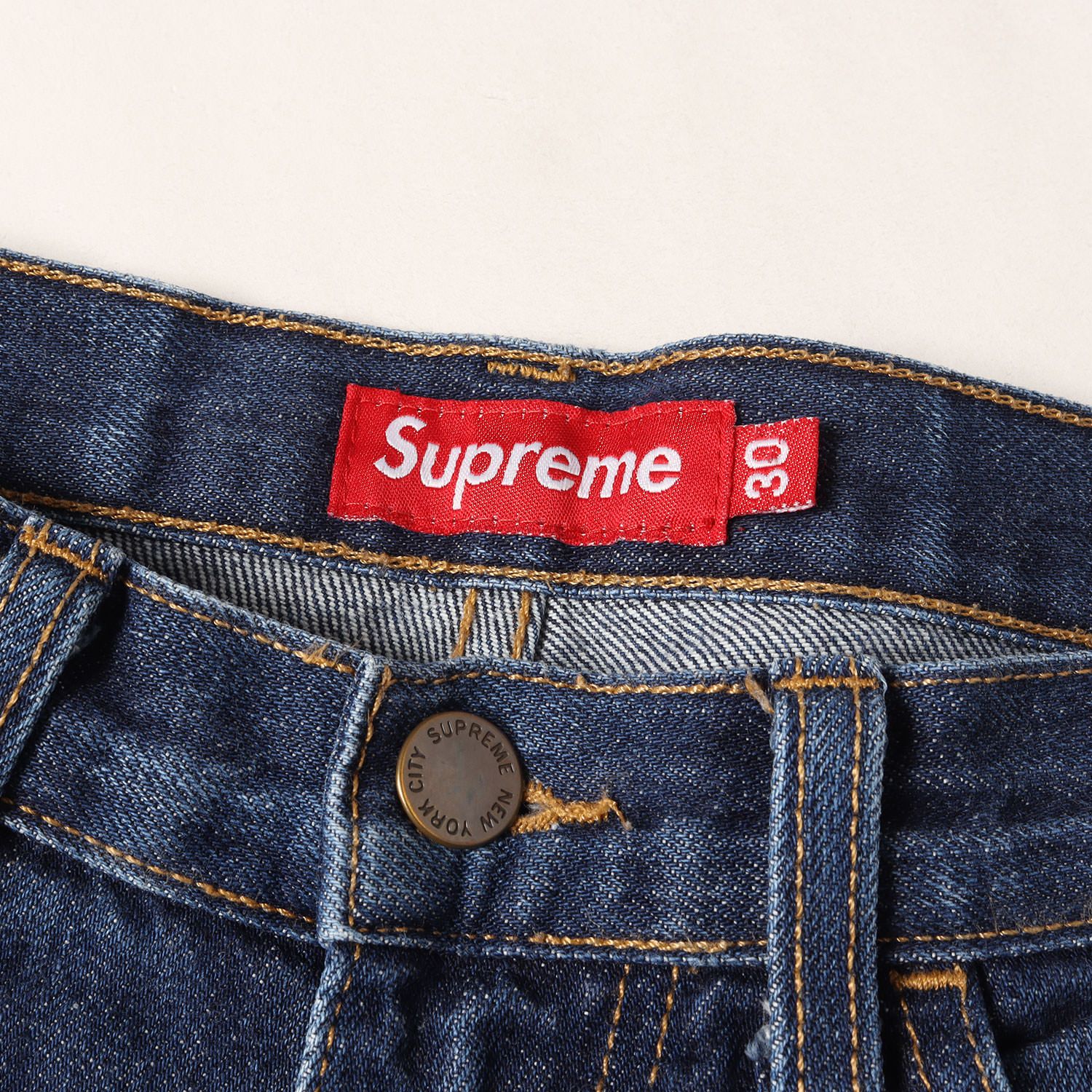 Supreme シュプリーム パンツ インディゴ サイズ:30 | 00s ストレート