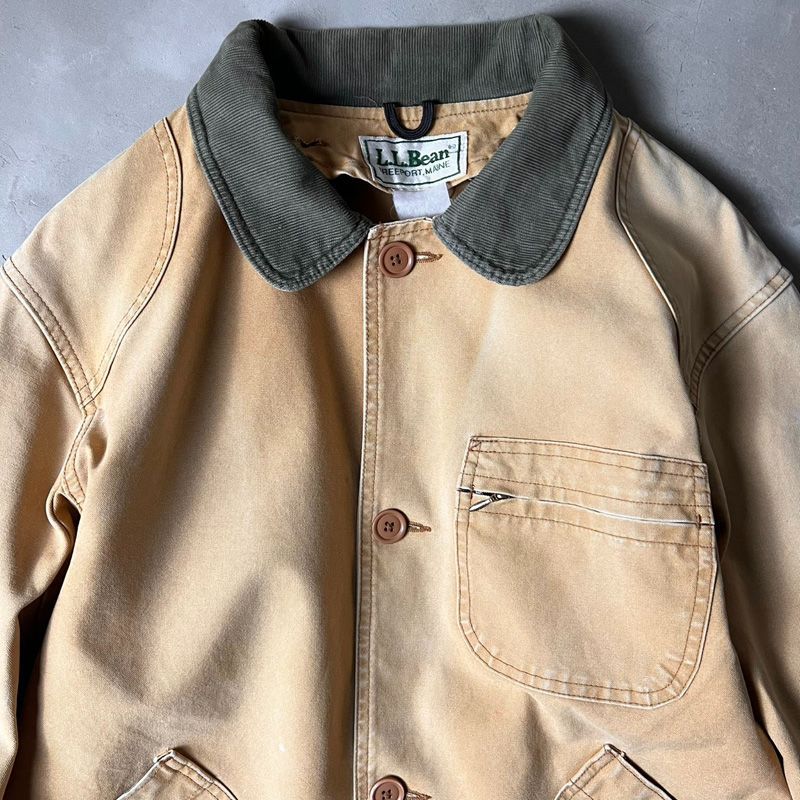 80s LLBean コットン ダック ハンティング ジャケット / 80年代