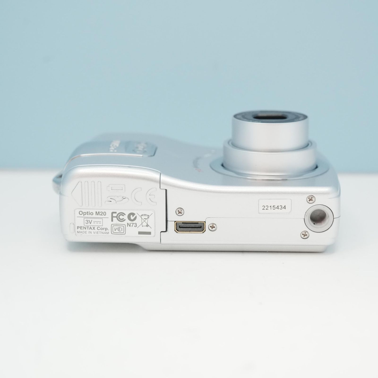 PENTAX Optio M20 デジカメ スマホ転送OK フルセット 極美品 a6094