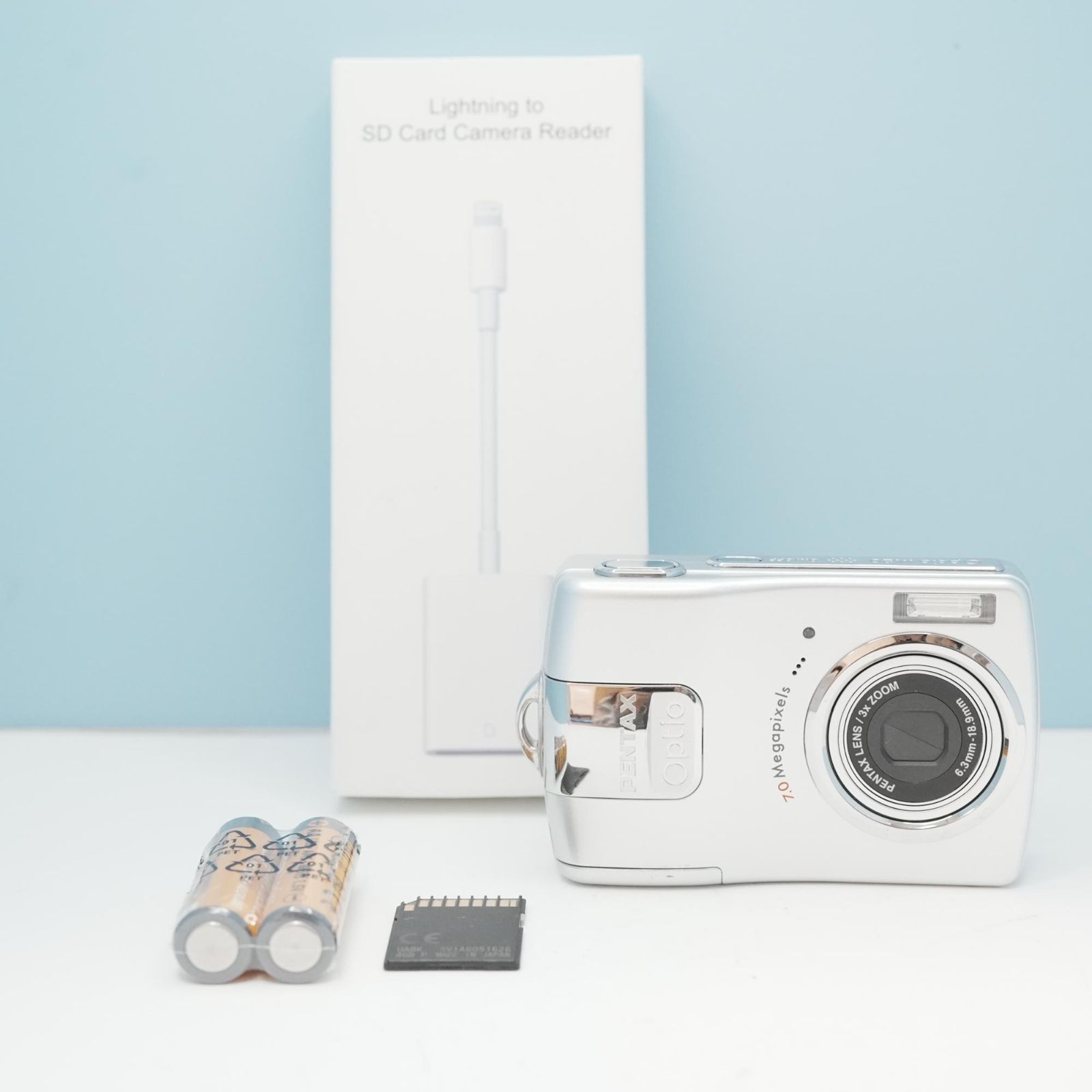 PENTAX Optio M20 デジカメ スマホ転送OK フルセット 極美品 a6094