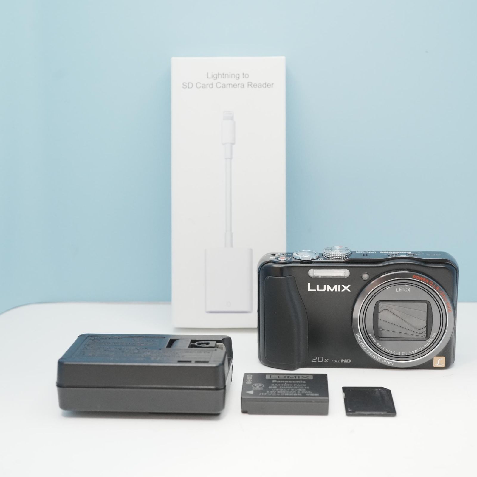 Panasonic LUMIX DMC-TZ30 デジカメ スマホ転送OK フルセット 美品 