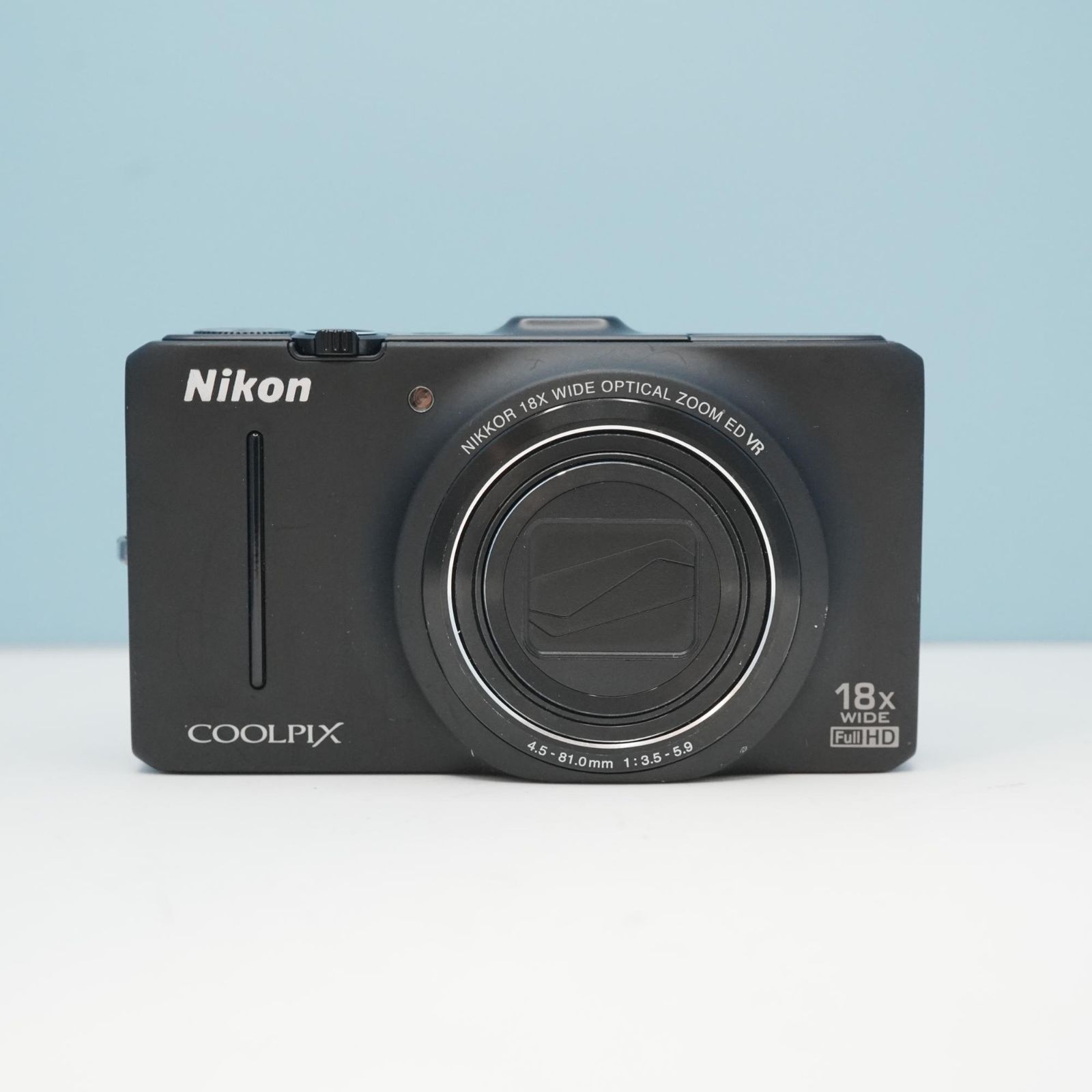 【スマホ転送OK】ニコン Nikon COOLPIX S9300 ブラック Nikon COOLPIX S9300 デジカメ スマホ転送OK フルセット 美品 a6074