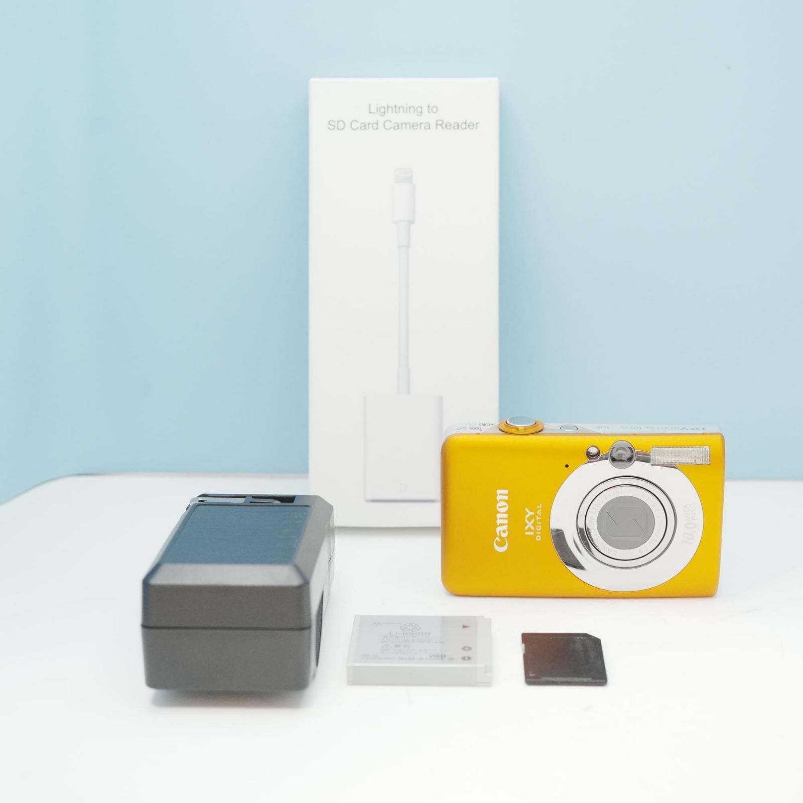 Canon IXY DIGITAL 110 IS デジカメ スマホ転送OK フルセット 極美品 