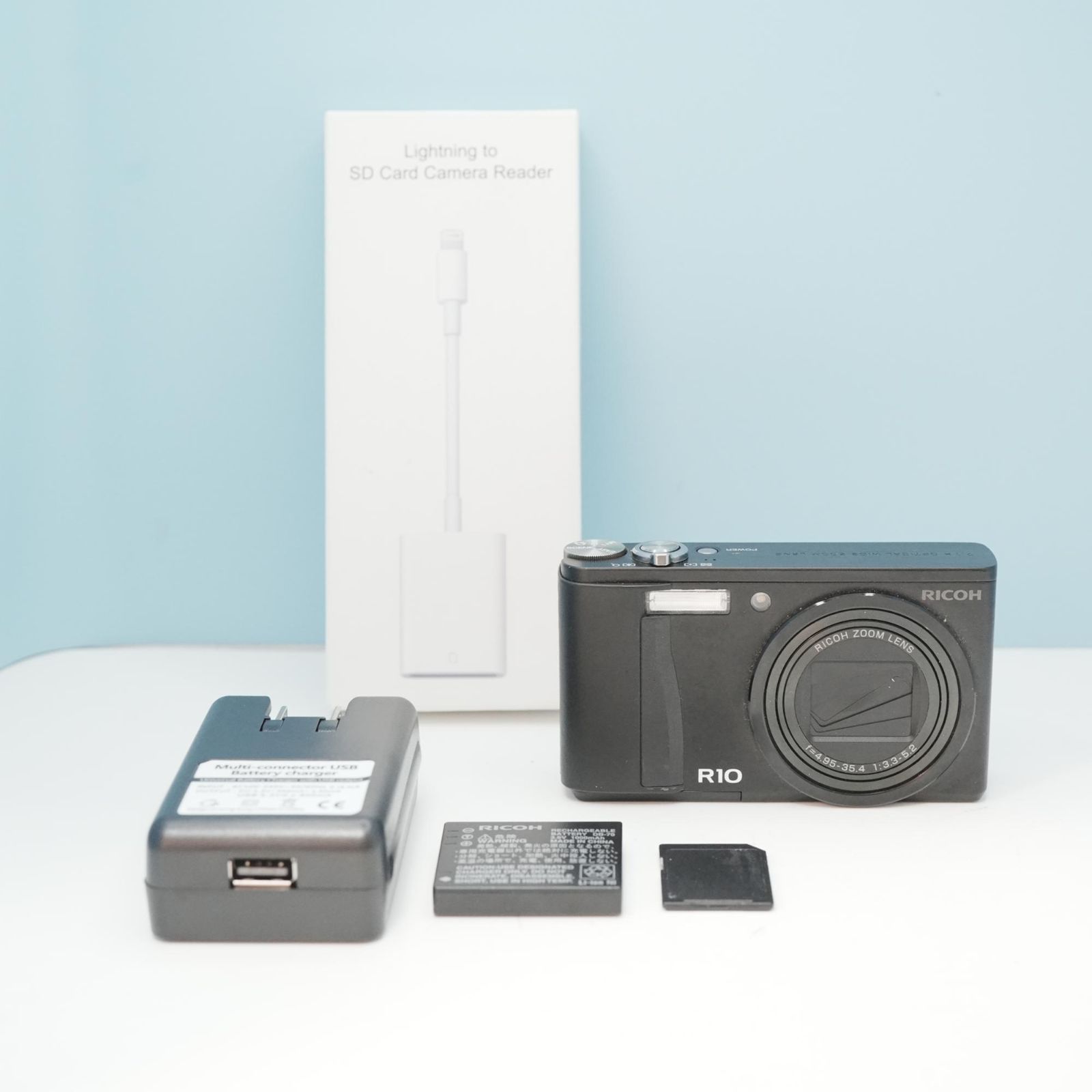 RICOH R10 デジカメ スマホ転送OK フルセット a6108 - メルカリ