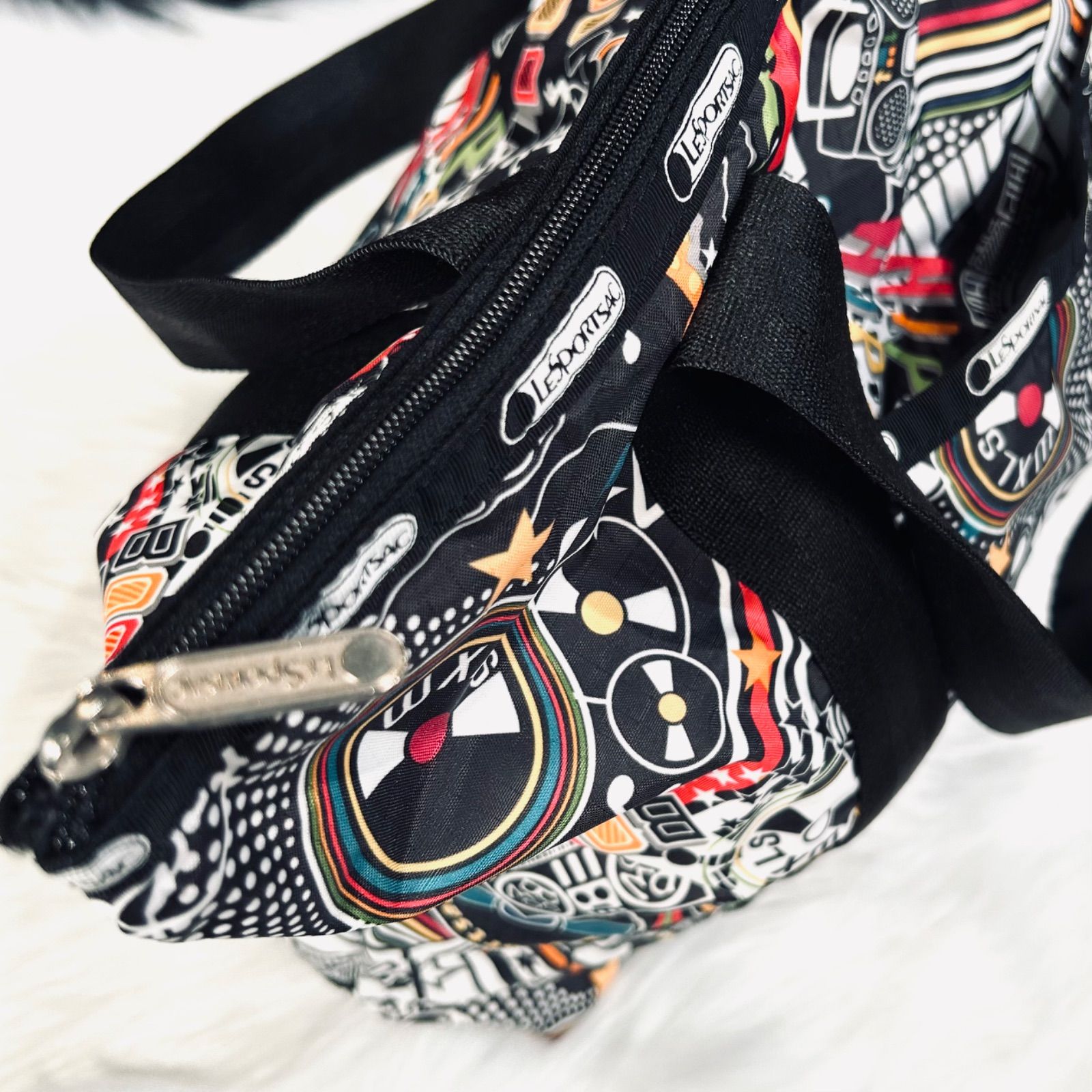 3点セット》レスポートサック 美品 総柄 ショルダー トート 特大 大 