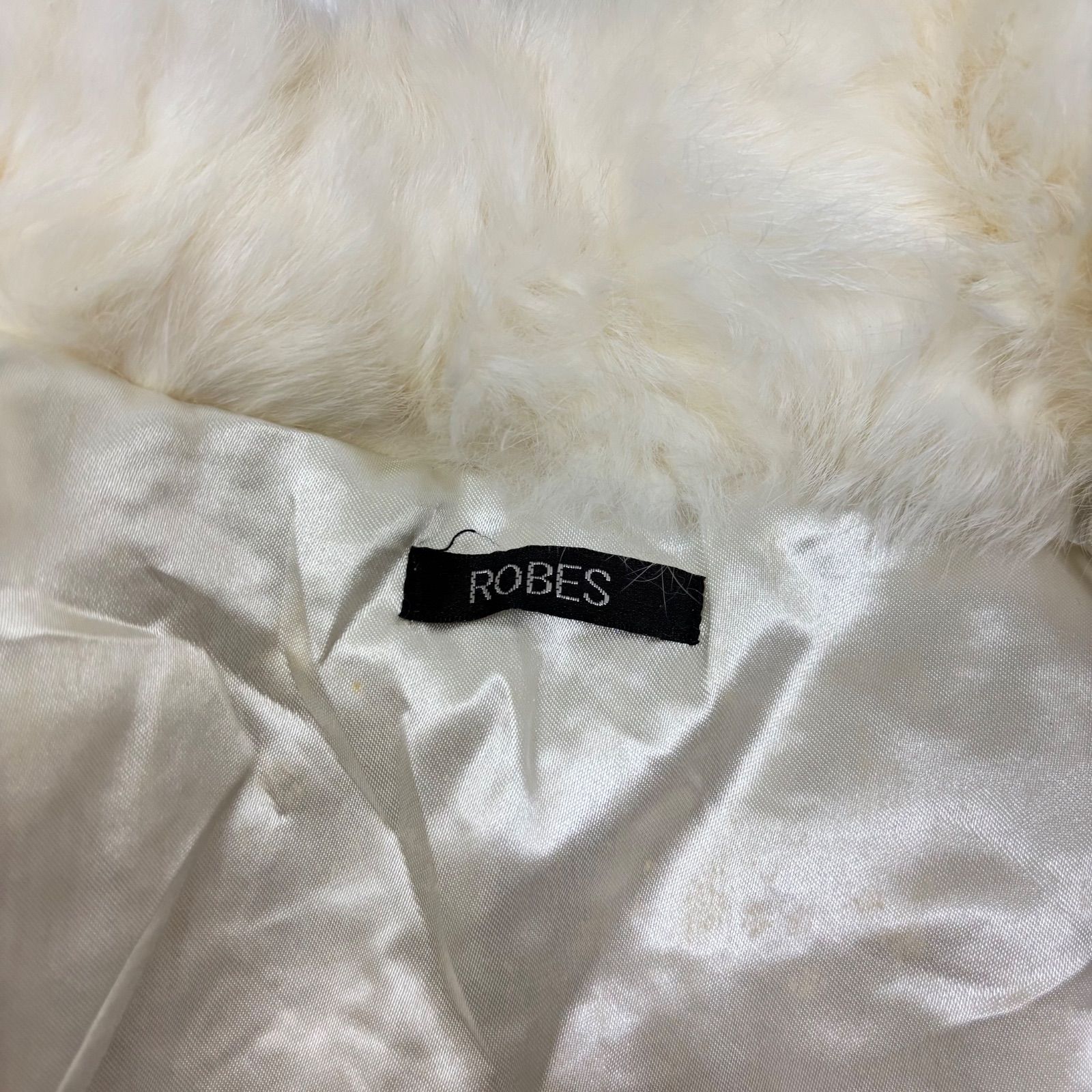 ROBES ラヴィットファージャケット y2k グランジファッション ホワイト 