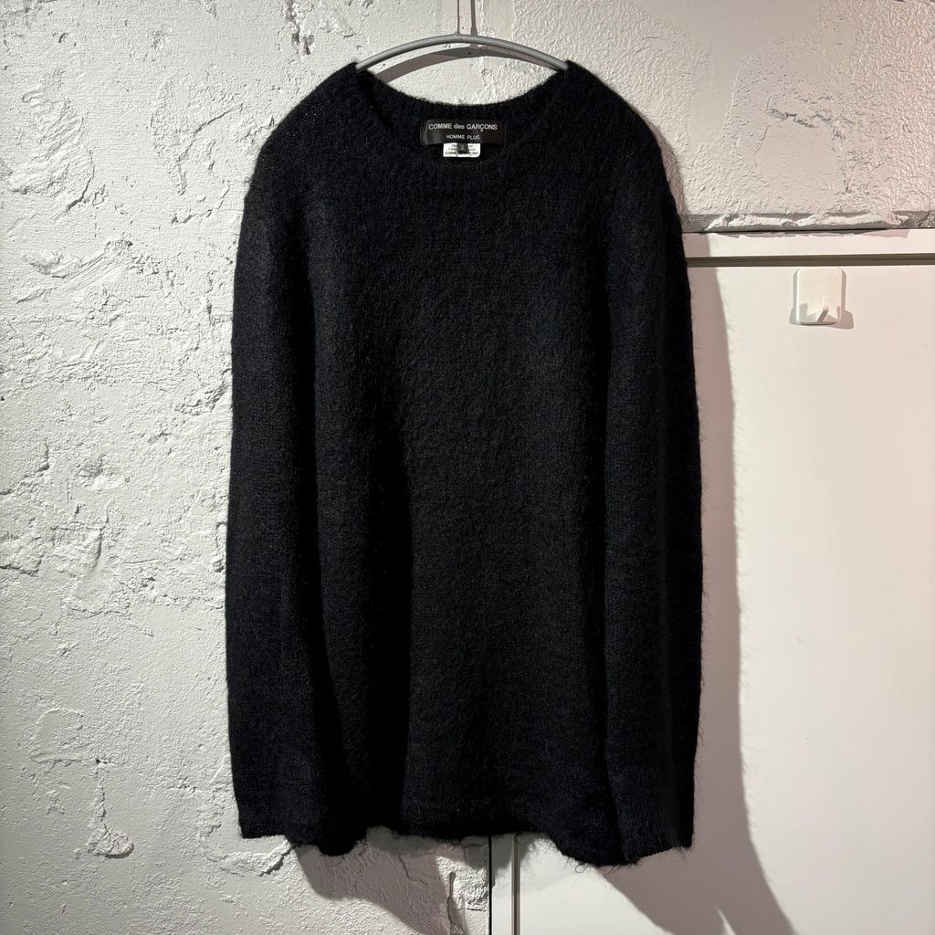 トップス C.D GARCONS HOMME MOHAIR SWEATER BLACK 22aw ノマド期 PJ