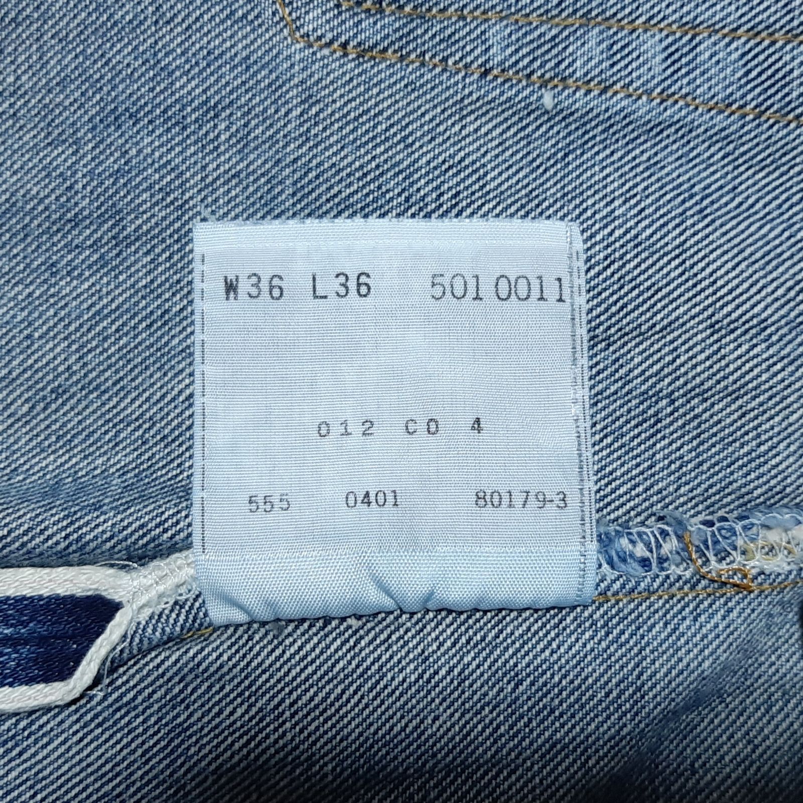 W36】バレンシア製 LEVI'S 501XX 55年モデル 雰囲気系 Made in