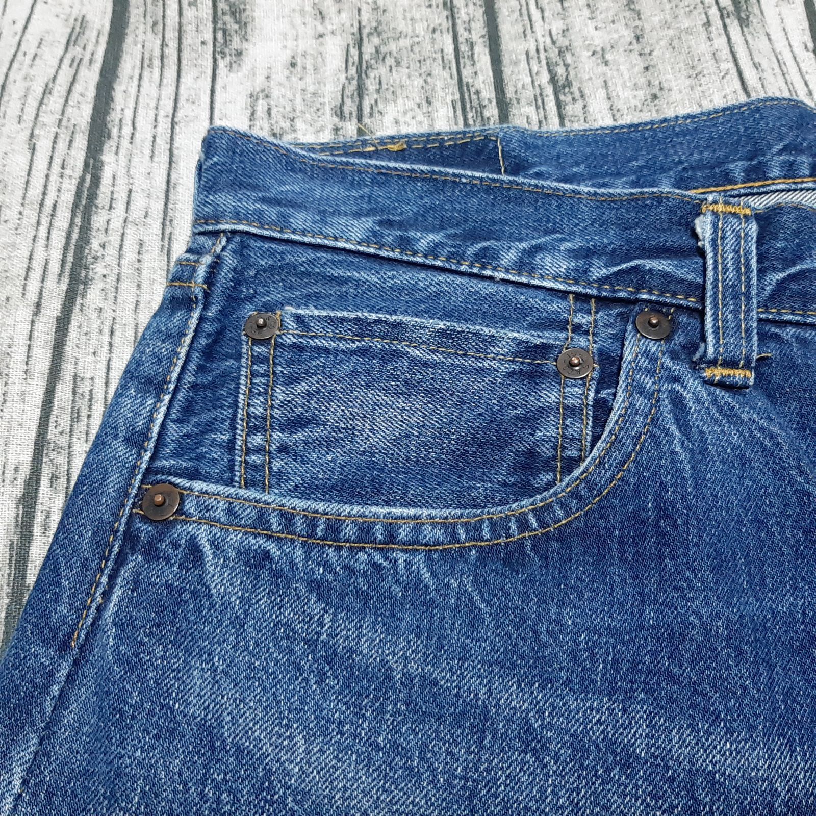 W36】バレンシア製 LEVI'S 501XX 55年モデル 雰囲気系 Made in