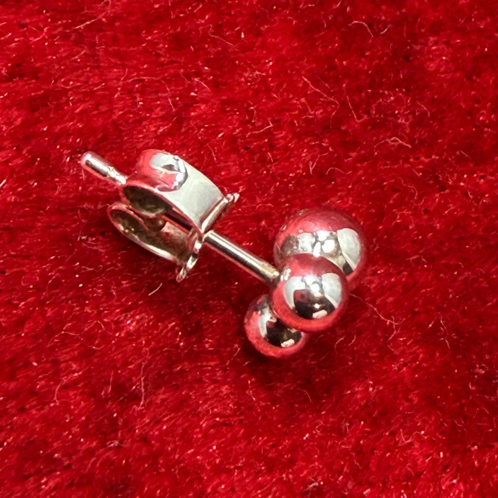 美品 ムーンライトグレープピアス(片耳用) ジョージジェンセン/GEORG 