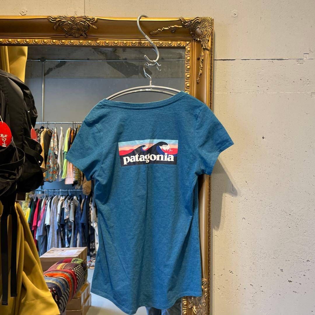 50 パタゴニア Patagonia Mサイズ 38 9号 アウトドア outdoor 花柄 総 