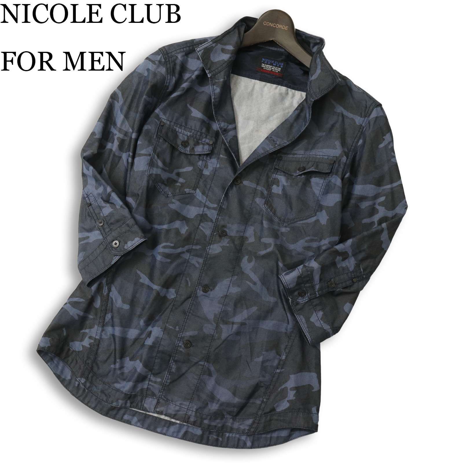【新品 未使用】 NICOLE CLUB FOR MEN ニコルクラブ フォーメン 通年 ビット付き★ シューカット パンツ Sz.44 メンズ 白 A3B02252_4#R 【新品 未使用】 NICOLE CLUB FOR MEN ニコルクラブ フォーメン 通年 ビット付き★ シューカット パンツ Sz.44 メンズ 白 A3B02252_4#R