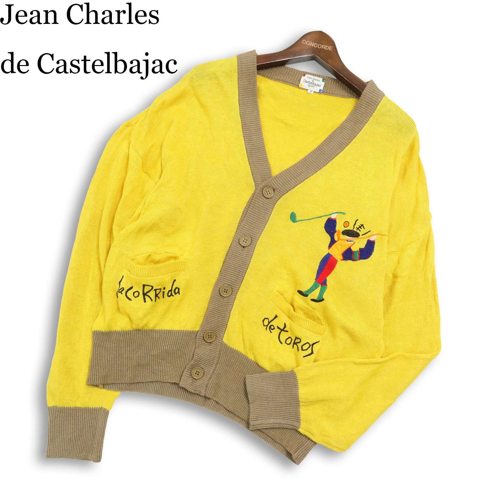 Jean Charles de Castelbajac カステルバジャック 麻☆ リネン100 