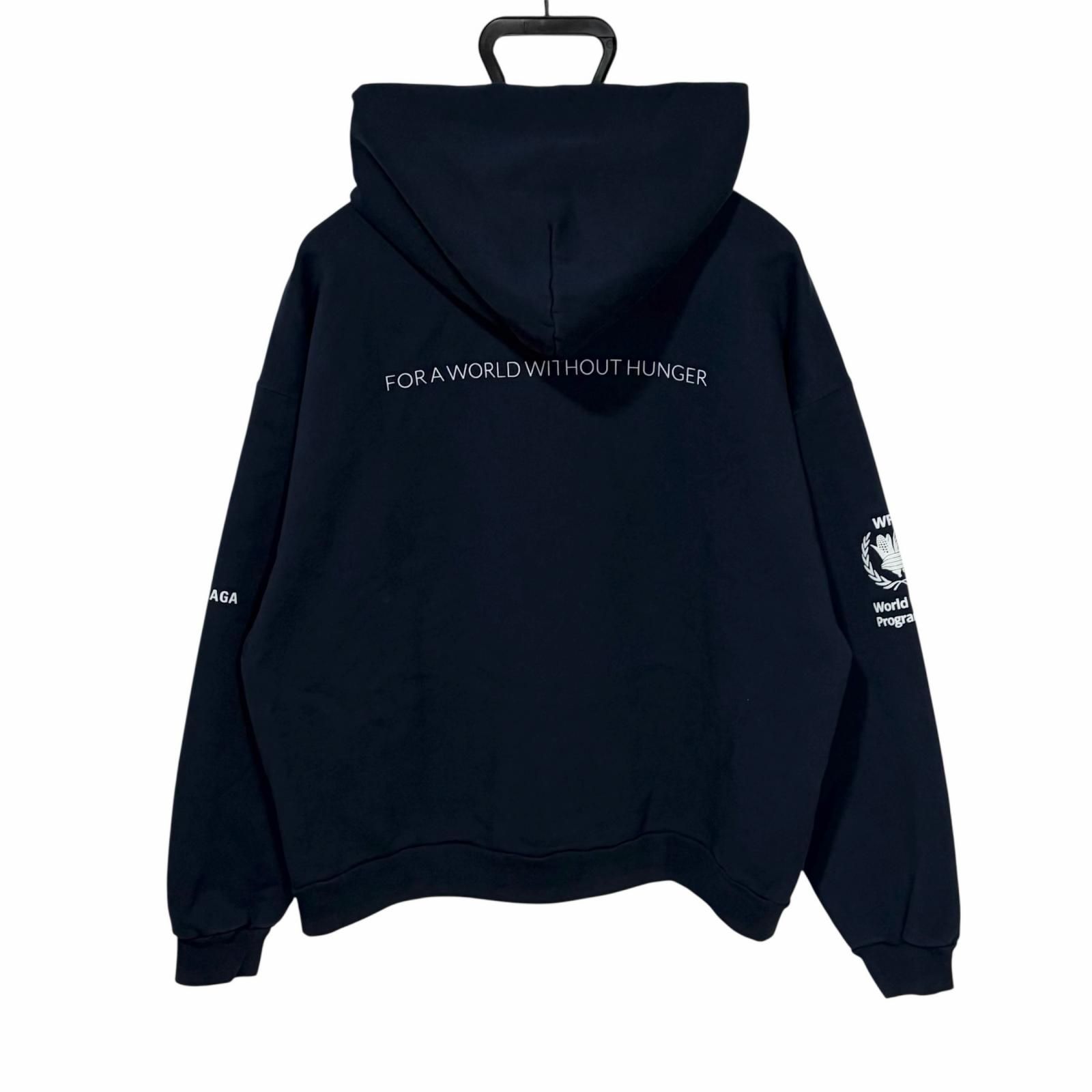 BALENCIAGA/S /ダークネイビー /WFPジップアップパーカー /型番770939 