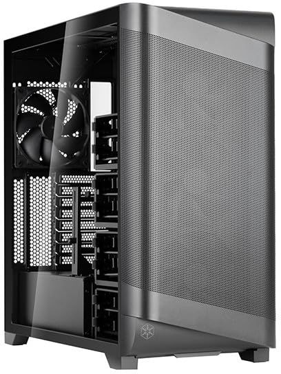 新品 Silverstone SST-SEA2Y-BG PCケース ATX ミドルタワー 全面メッシュ加工 ブラック 国内正規代理店品
