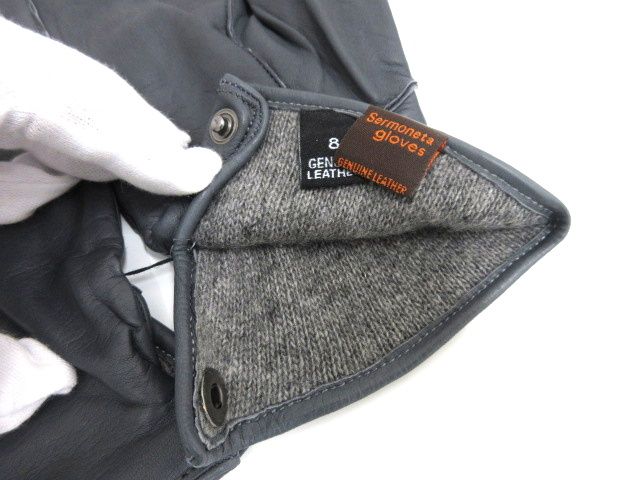 セルモネータ グローブス Sermoneta gloves レザーグローブ グレー系