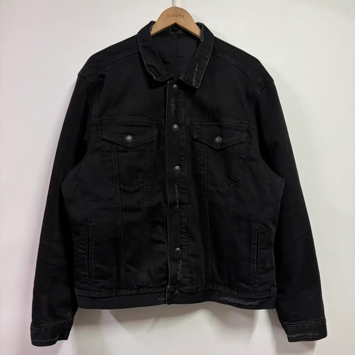 XL オールセインツ リバーシブル ディス デニム ジャケット