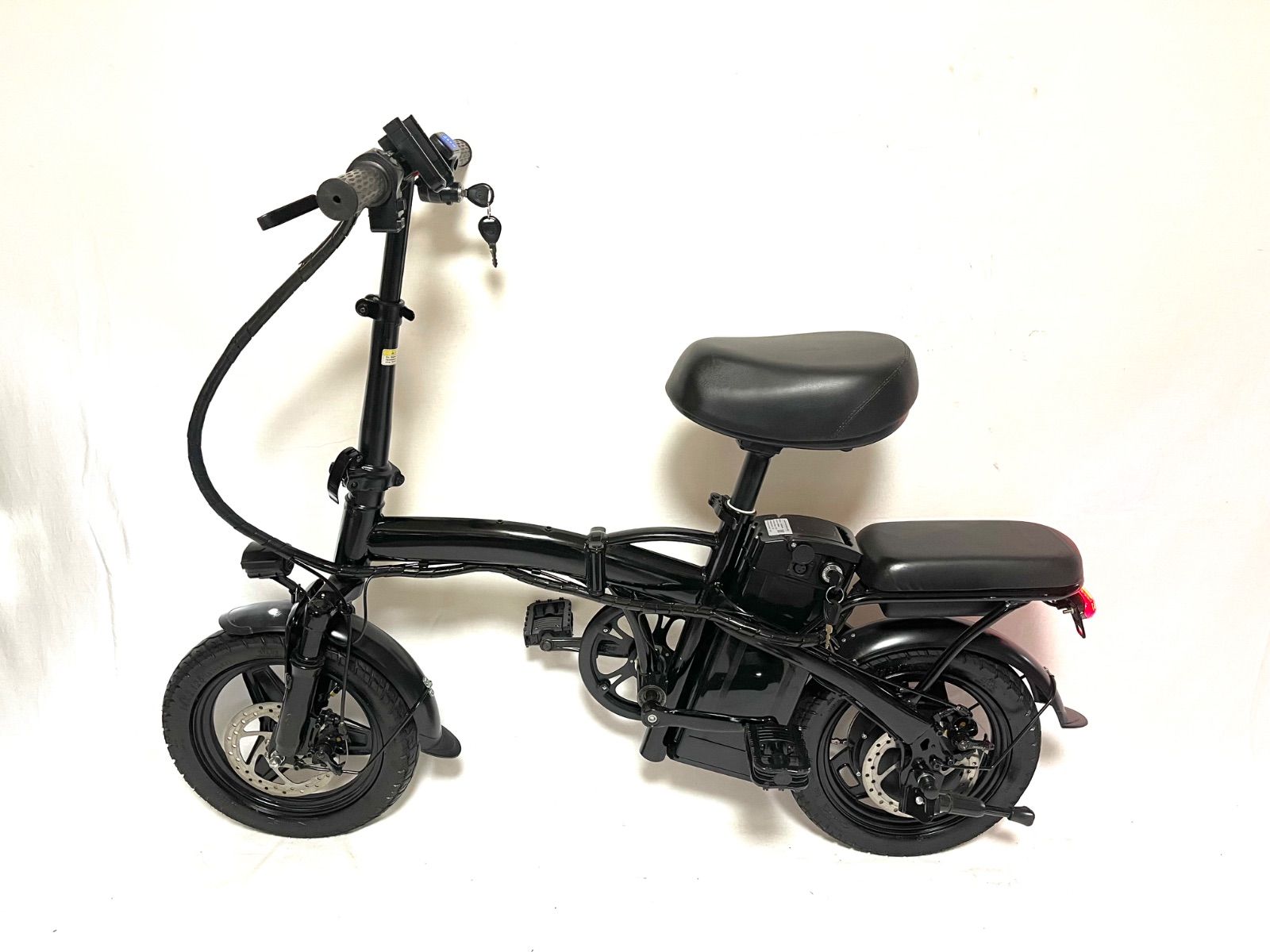 0114【動作確認済】送料無料 ディスク式 MTB 折り畳み電動アシスト