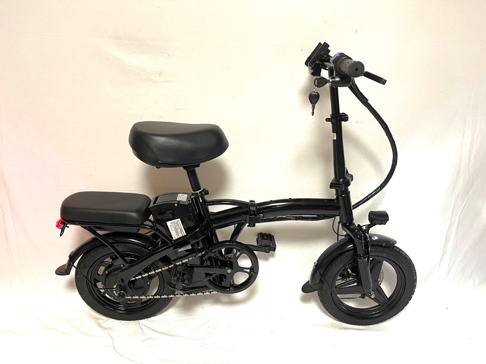 0114【動作確認済】送料無料 ディスク式 MTB 折り畳み電動アシスト