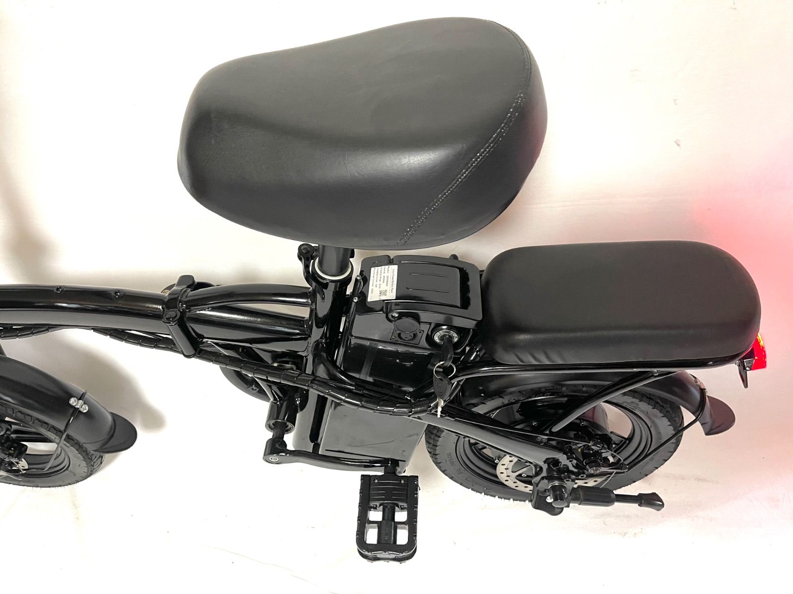 0114【動作確認済】送料無料 ディスク式 MTB 折り畳み電動アシスト