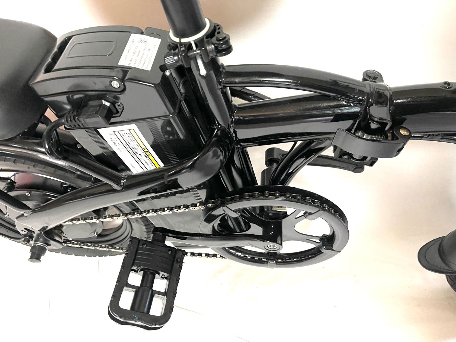 0114【動作確認済】送料無料 ディスク式 MTB 折り畳み電動アシスト