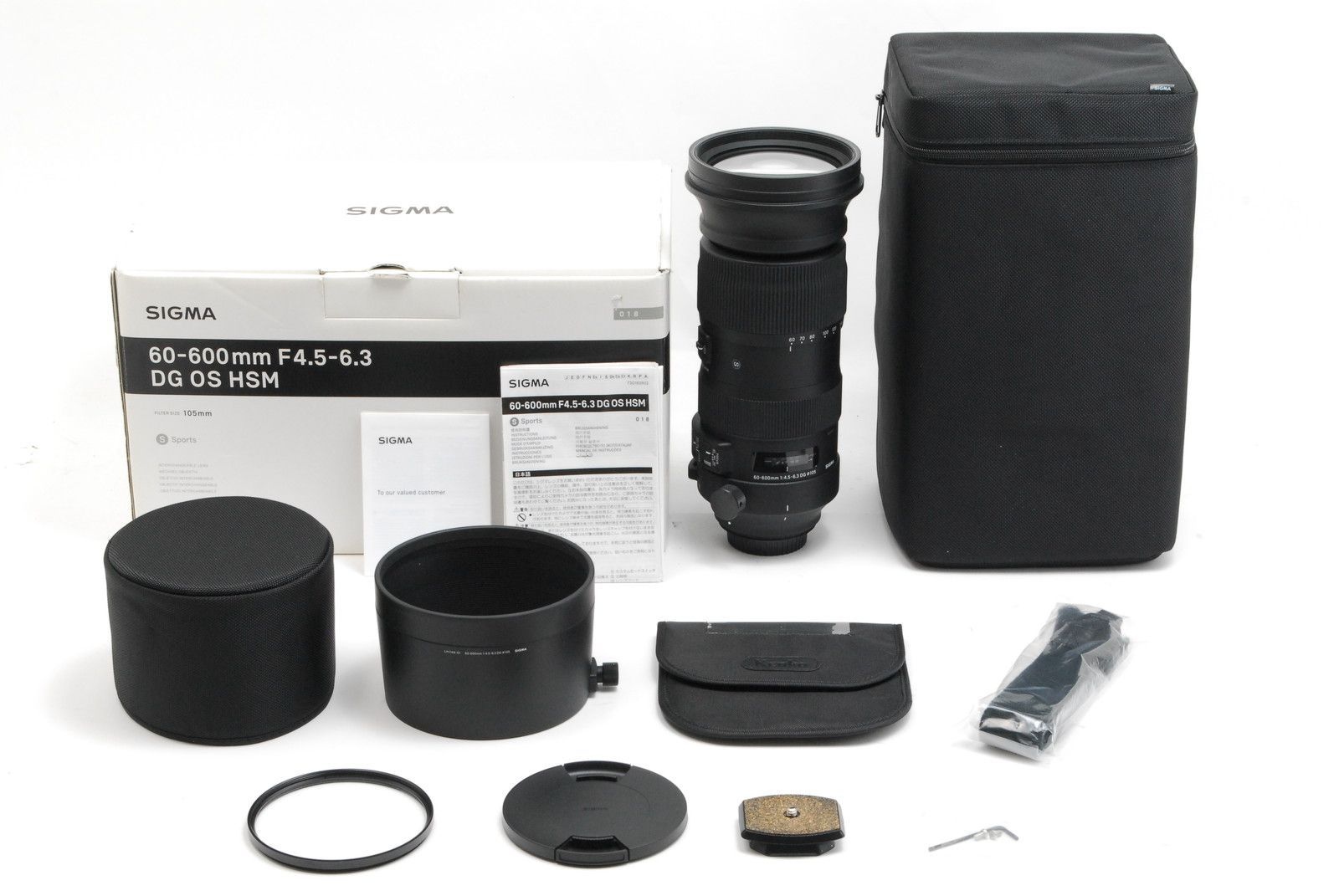 SIGMA 60-600mm f/4.5-6.3 DG OS HSM Sports シグマ 望遠 ズームレンズ 
