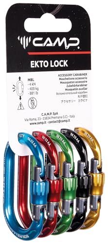 新品 カンプ CAMP アクセサリーカラビナ ラックパック EKTO ロック 5351300