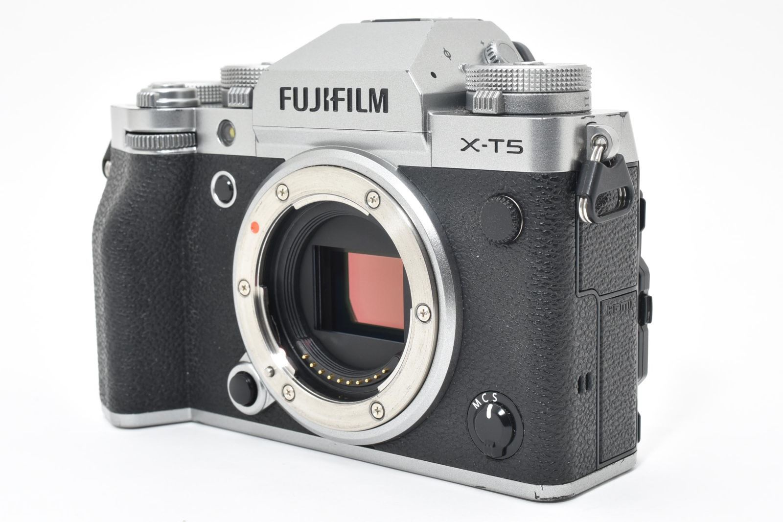 シャッター回数16327回！□美品□ FUJIFILM X-T5ボディ シルバー F X 